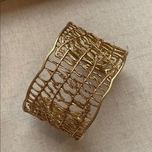 Goldtone cuff